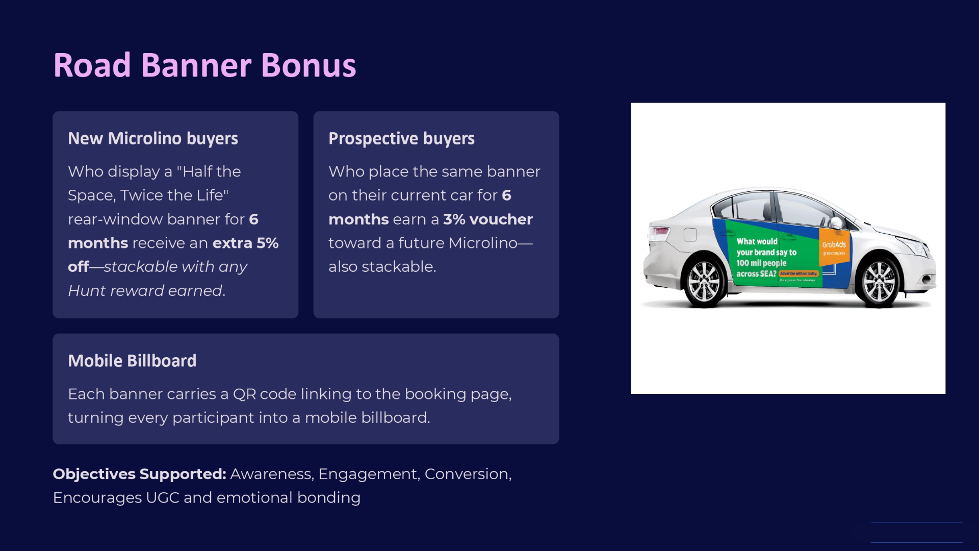 Road Banner Bonus Visual